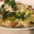 ぎんはる's cooksnap of when they made ☆キノコのにんにくきいた和風大葉パスタ☆.