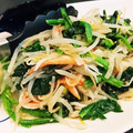 kono72's cooksnap of when they made もやしとほうれん草のごま和え.