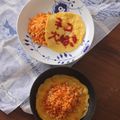猫好きライダー's cooksnap of when they made スロージューサーの人参カス入りオムレツ.