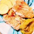 かいさくママ's cooksnap of when they made ☆オープンで♪皮ぱり鶏の塩焼き☆.