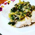 かわゆう1211's cooksnap of when they made 鶏モモ肉の香草アンチョビソース.