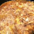 ★☆★アリエル★☆★'s cooksnap of when they made 鶏皮第２弾！すき焼き風鶏皮の玉子とじ丼.