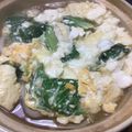 xyzクック's cooksnap of when they made ★豆腐の卵とじ鍋焼きうどん★.