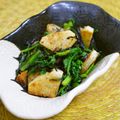 taruママ's cooksnap of when they made 長芋の春菊とひじき炒めで小鉢.