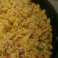 湊ひぃろ's cooksnap of when they made mかにカマ☆チャーハン.