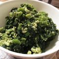 ミレーちゃん's cooksnap of when they made 高菜の卵とじ.