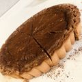 クックPOIAQ4☆'s cooksnap of when they made 焼きチョコプリンタルト.