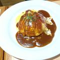 るゐ☆'s cooksnap of when they made 【簡単】オムライス★デミグラスソースがけ.