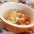 fu♪♪'s cooksnap of when they made 【ふわふわ玉子と春雨の鶏ガラスープ】♪.