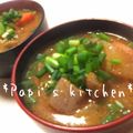 papikun's cooksnap of when they made おかずになる◇豚汁.