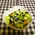 龍青空ママ's cooksnap of when they made 魚河岸あげとアボガトのわさびあえ.