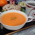 イチゴ、イチゴ。's cooksnap of when they made 夏の朝に★冷たいにんじんスープ.