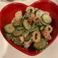 ☆hironon☆'s cooksnap of when they made 簡単♪キュウリとちくわの和風サラダ.