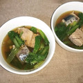 ＊coron＊'s cooksnap of when they made 小松菜と鯖缶のスープ.