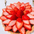 ＿＿minori's cooksnap of when they made バレンタインに❤　チョコ苺タルト.