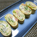 ジョングレ's cooksnap of when they made 三つ葉と海老の玉子焼き～茶碗蒸し風～.