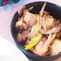さばいちごあいす's cooksnap of when they made 里芋と牛肉の炒め煮.