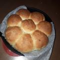 bu-bu-ko's cooksnap of when they made 超簡単❤︎時短スキレットパン.