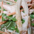 ちい19ゆ5's cooksnap of when they made 簡単 水菜とササミのピリ辛ゴママヨサラダ.