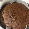 ayutake's cooksnap of when they made 生チョコ失敗→絶品ガトーショコラに.