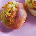 カニーヘン's cooksnap of when they made チーズかぼちゃパン.