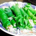 my_pace's cooksnap of when they made しらすの梅和え青しそ巻き.