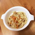 KIKISUKE's cooksnap of when they made 離乳食後期 手づかみOK焼きうどん.
