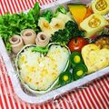 いこたん's cooksnap of when they made バレンタイン♡ハートの巻き寿司ケーキ.
