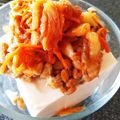 hawaiisunny's cooksnap of when they made 糖質制限！キムチ納豆腐♪.