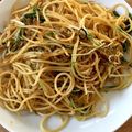 あい1017's cooksnap of when they made じゃこと水菜のパスタ.