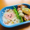 wawawa♡'s cooksnap of when they made バレンタインに♪ハートちゃん＊キャラ弁.