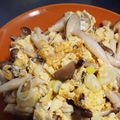 ＊SHIBA＊'s cooksnap of when they made しめじ卵炒め.