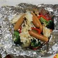 クッカーまさおちゃん's cooksnap of when they made シャウとポテトのホイル焼きフォンデュがけ.