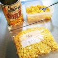 じゅこさん's cooksnap of when they made 冷凍☆コーンの冷凍保存(๑╹ω╹๑ ).