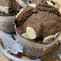 ｶﾞﾝﾊﾞﾚﾛﾎﾞ's cooksnap of when they made HM使用☆ほろ苦チョコバナナマフィン！.