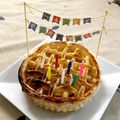 こにゃつ's cooksnap of when they made 簡単 アップルパイ!材料シンプル!.