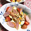 ☆Kimmy's cooksnap of when they made ウィンナー・トマト・きゅうりサラダ.