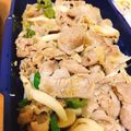 うっち♡'s cooksnap of when they made 糖質制限☆豚ネギポン酢.