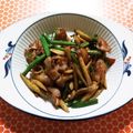 ヴェバリー's cooksnap of when they made 新ごぼうと豚肉のポン酢炒め.