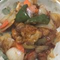 hykumi's cooksnap of when they made 手抜き！簡単酢鶏.