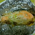 ゆきっちまーさん's cooksnap of when they made フライパンで簡単！鮭ときのこのホイル焼き.
