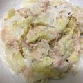 UNICORN's cooksnap of when they made 白菜とﾂﾅのﾏﾖ柚子こしょうｻﾗﾀﾞ☆.