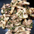 ごんずずずずずずずず's cooksnap of when they made *常備菜*豚肉と蓮根の黒酢生姜炒め♡.