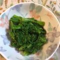 チロチロル's cooksnap of when they made 春♡白だしでシンプル簡単♪菜花のおひたし.