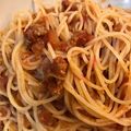 ちはるき27's cooksnap of when they made 豚そぼろのトマトパスタ.