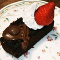 ☆エリラックマ☆'s cooksnap of when they made 米粉の豆腐ガトーショコラ☆アレルギー対応.
