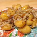 mcc5646's cooksnap of when they made 給食の味★大豆とじゃこのピリ辛味噌がらめ.