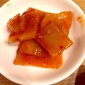 ぱぴぷゆい's cooksnap of when they made 大根皮で 歯ごたえバッチリ キムチ漬け！.