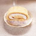 むぎっこ♪♪'s cooksnap of when they made プリンＩＮのロールケーキ♪生カラメル入り.
