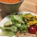 ポメちょん's cooksnap of when they made レタスとハムのマリネ.